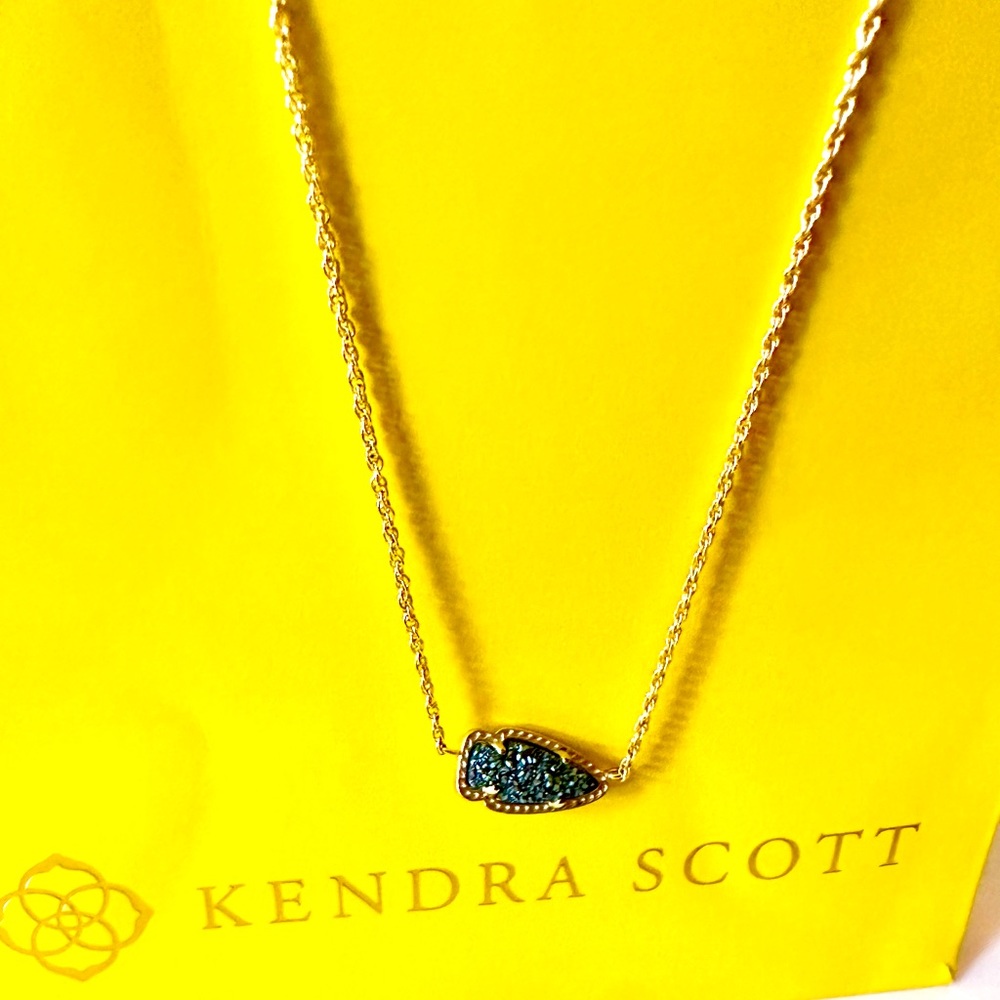 Kendra Scott Rare Vintage Skylie Drusy Necklace